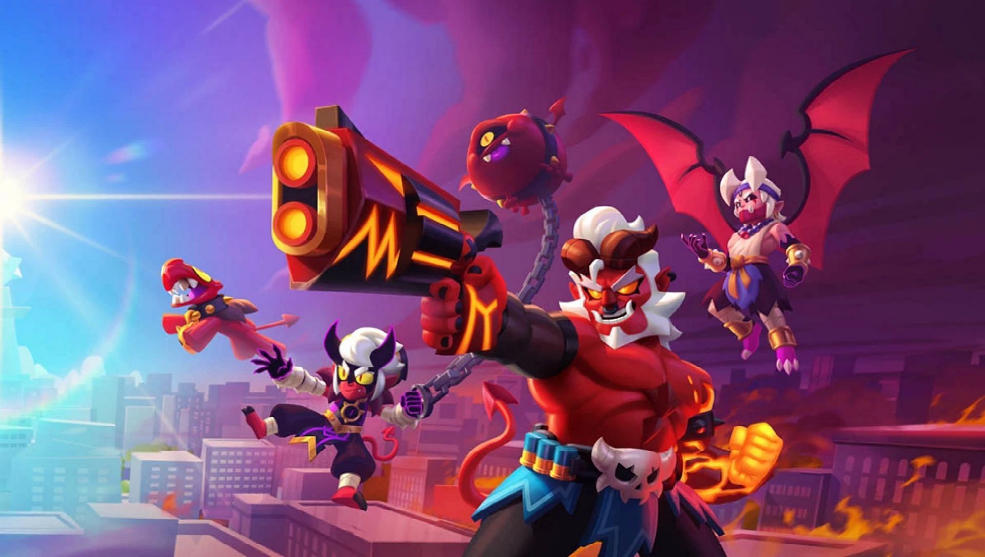 The returning Demon skins in Brawl Stars (Image via Supercell)